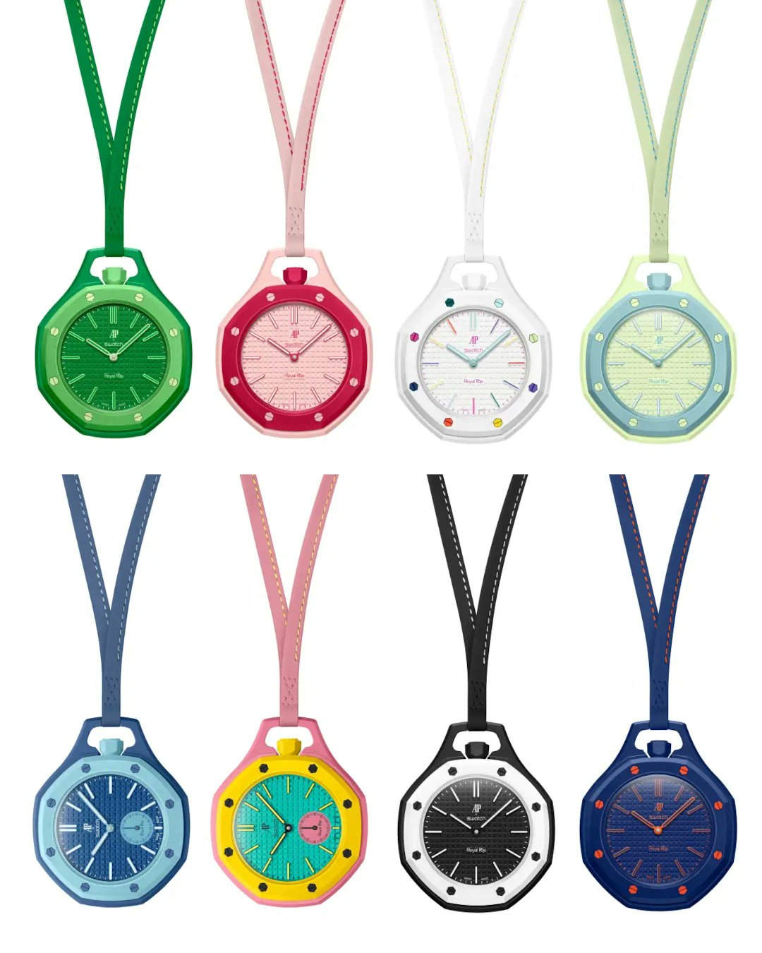 Tutti i colori dei Royal Drip strap